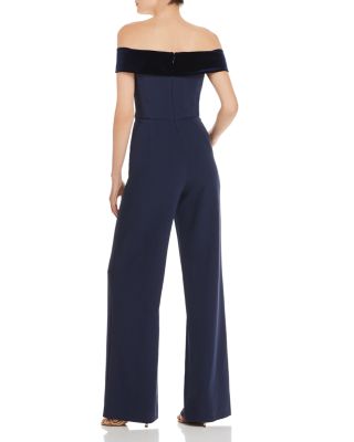 black halo noir jumpsuit