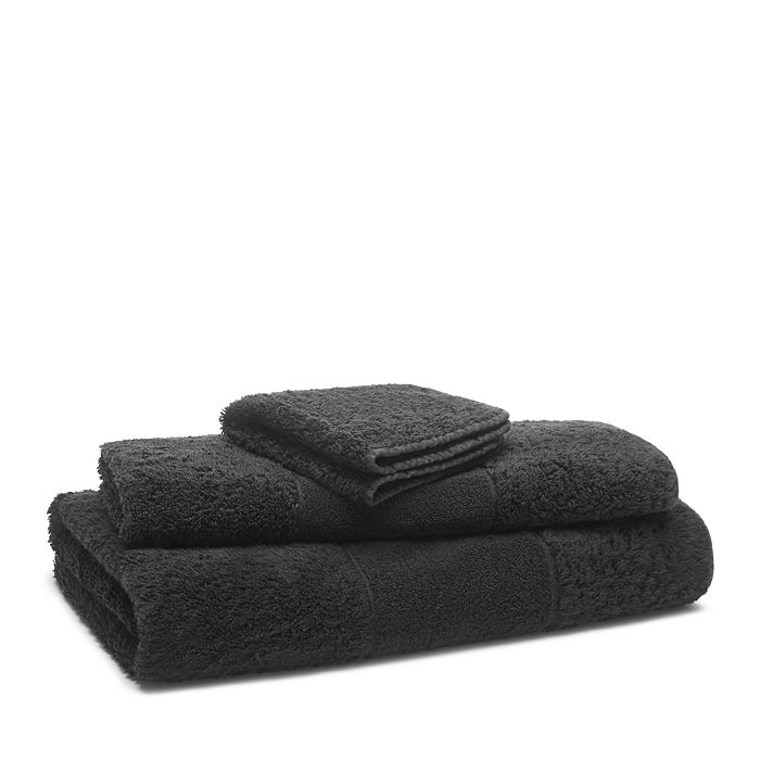 Abyss Super Line Towels In Black