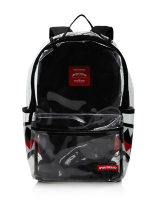 Clear sprayground backpack hotsell