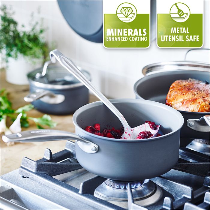 Greenpan Chatham 11 Ceramic Nonstick Everyday Pan In Grey