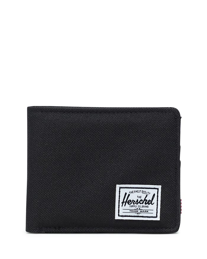 Herschel Supply Co Roy Bi-fold Wallet In Black Crosshatch