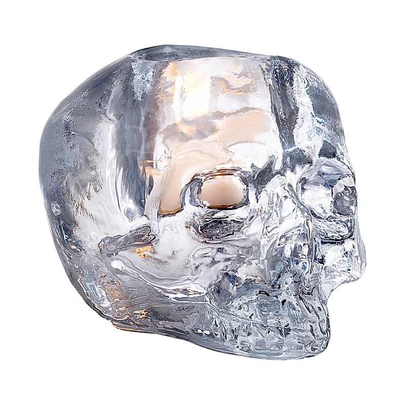 KOSTA BODA STILL LIFE SKULL VOTIVE