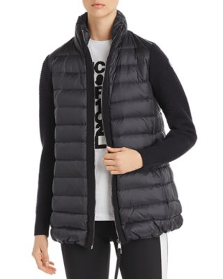 moncler quilted cardigan