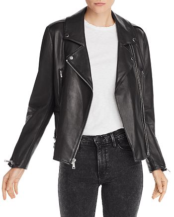 Frame Pch Leather Moto Jacket Bloomingdale S
