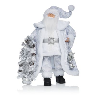 Bloomingdale's Silver Santa Figurine - 100% Exclusive | Bloomingdale's