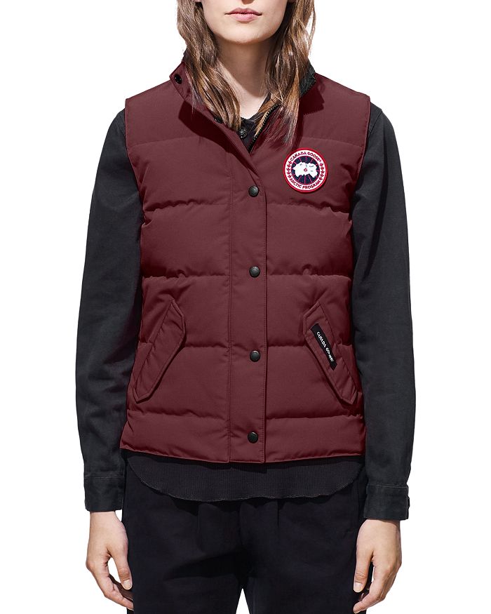 Shop Canada Goose Freestyle Down Vest In Elderberry