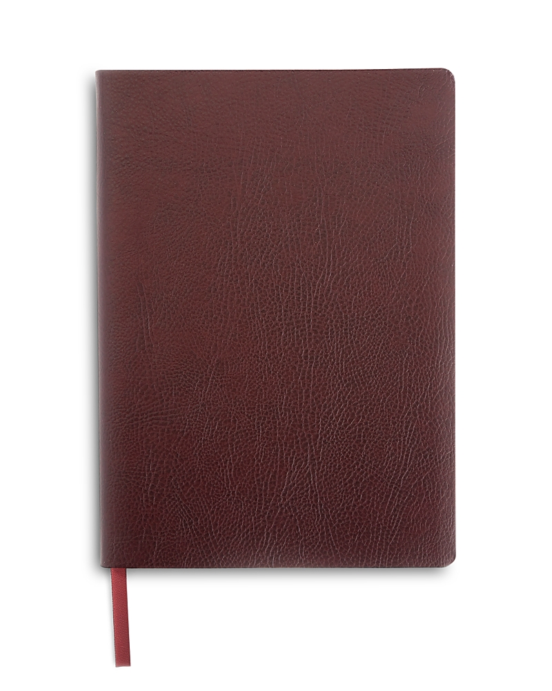 Royce New York Pebbled Leather Lined Journal