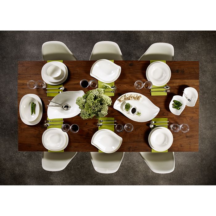 Shop Villeroy & Boch New Cottage 18-piece Dinnerware Catering Set In Creamy White