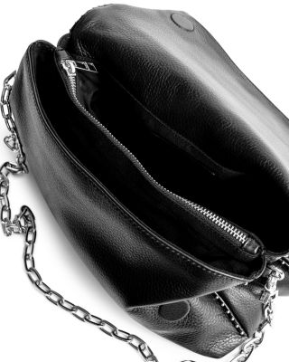 Rocky Studded Leather Shoulder Bag