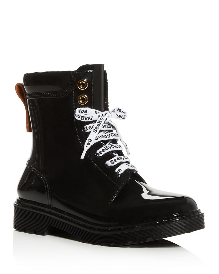 See By Chloe Women S Florrie Rain Boots Bloomingdale S