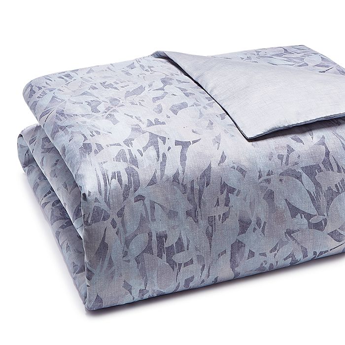 Hudson Park Collection Folia Duvet Cover Full Queen 100