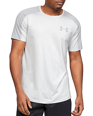 Under Armour Color-block Tee In Charcoal