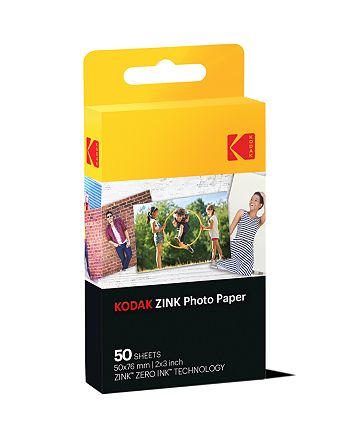 Kodak ZINK Photo Paper, 2” x 3”, Pack of 50 | Bloomingdale's