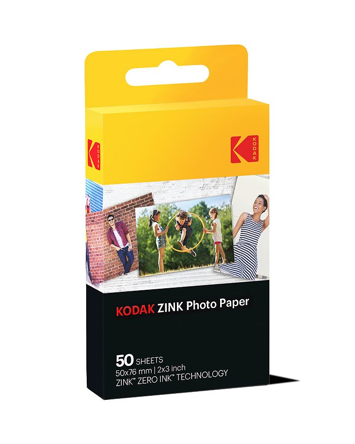 Kodak ZINK Photo Paper, 2” x 3”, Pack of 50
