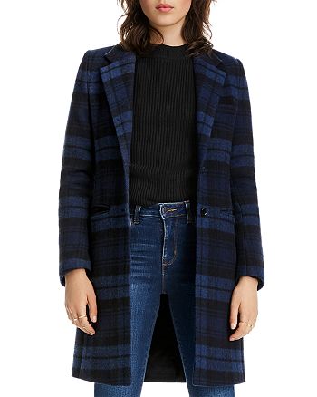 LINI Molly Plaid Coat - 100% Exclusive | Bloomingdale's