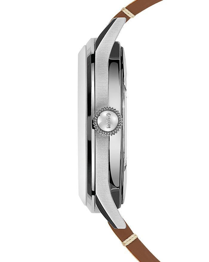 Shop Mido Multifort Watch, 40mm In Black/brown