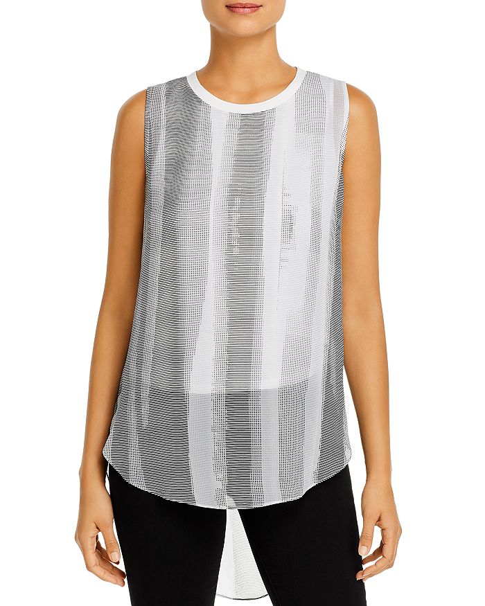 Go By Go Silk Go Double-layer High/low Tank In Hologram