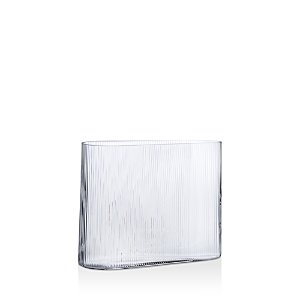 Shop Nude Glass Mist Wide Vase Clear