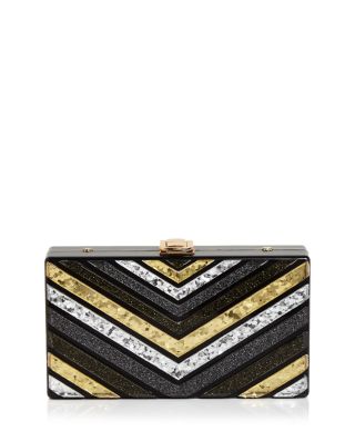 sondra roberts gold clutch