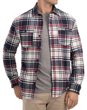 Johnnie-O Percy Plaid Flannel Shirt Jacket | Bloomingdale's