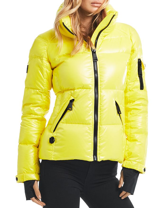 Sam Freestyle Down Jacket In Canary