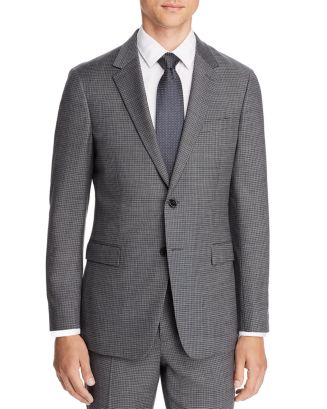Theory Chambers Micro-Check Slim Fit Suit Jacket | Bloomingdale's