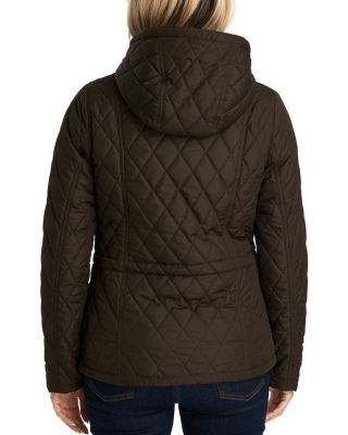 barbour millfire diamond quilted jacket