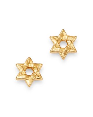 Bloomingdale's Fine Collection - Star of David Stud Earrings in 14K Yellow Gold