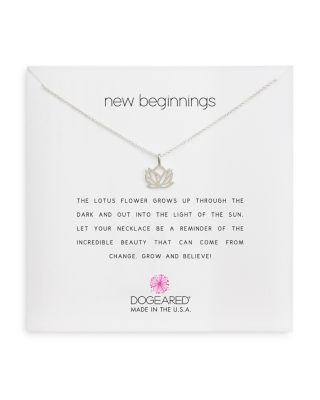 dogeared new beginnings necklace