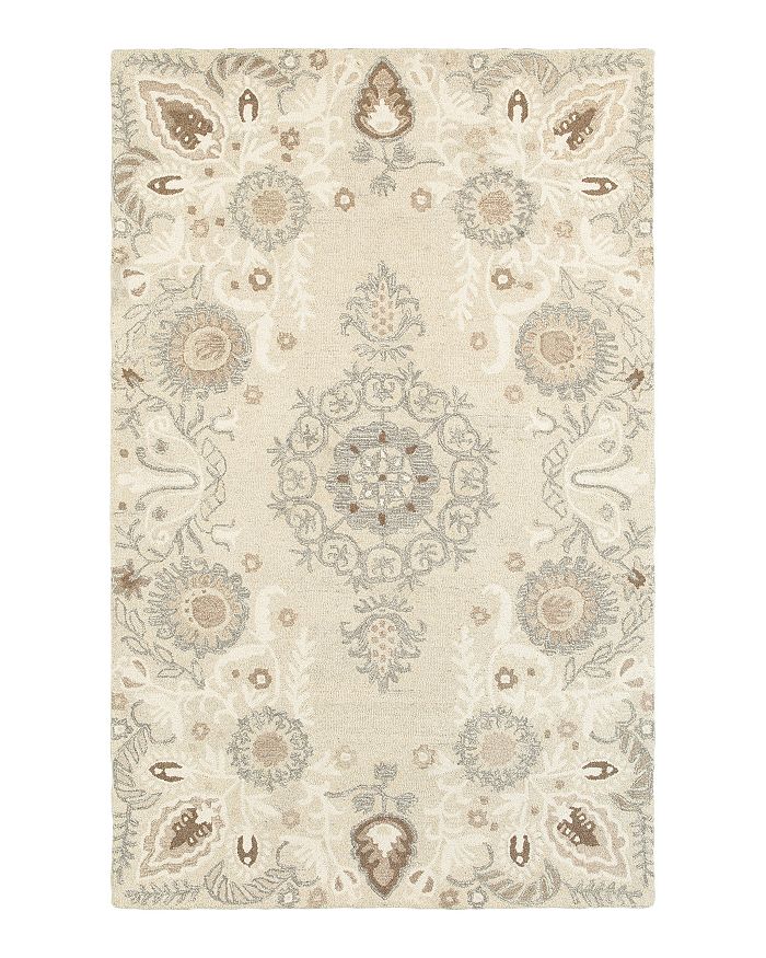 Oriental Weavers Craft 93000 Area Rug, 5' X 8' In Sand/ash