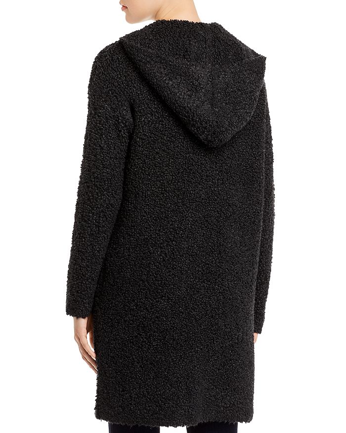 Eileen Fisher Hooded Wool & Recycled Nylon Blend Long Cardigan In ...