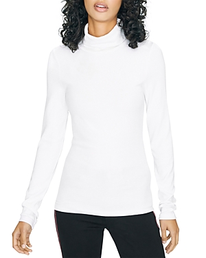 SANCTUARY RIBBED TURTLENECK TOP,CT2529MA9