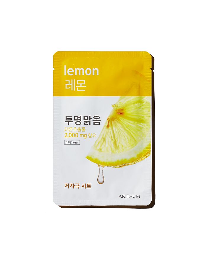 Aritaum Fresh Essence Sheet Mask In Lemon