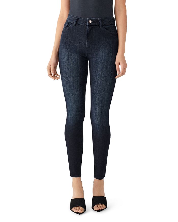 DL DL1961 X MARIANNA HEWITT FARROW ANKLE HIGH-RISE JEANS IN FRESNO,12331