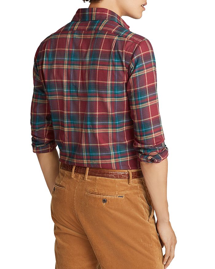 ralph lauren classic fit plaid shirt