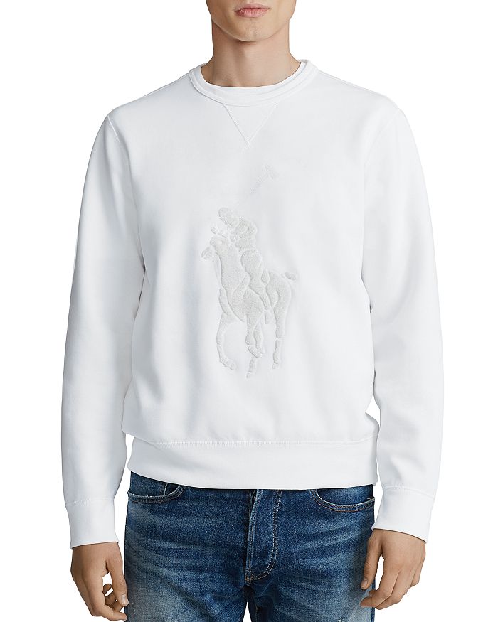 Polo Ralph Lauren Big Pony Sweatshirt In White