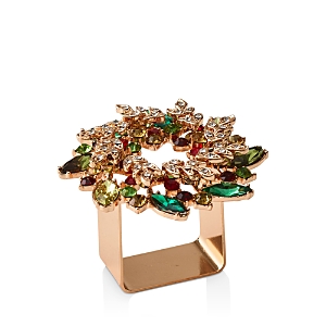 Kim Seybert Wreath Napkin Ring, Set of 4