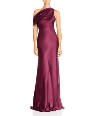 cushnie one shoulder dress