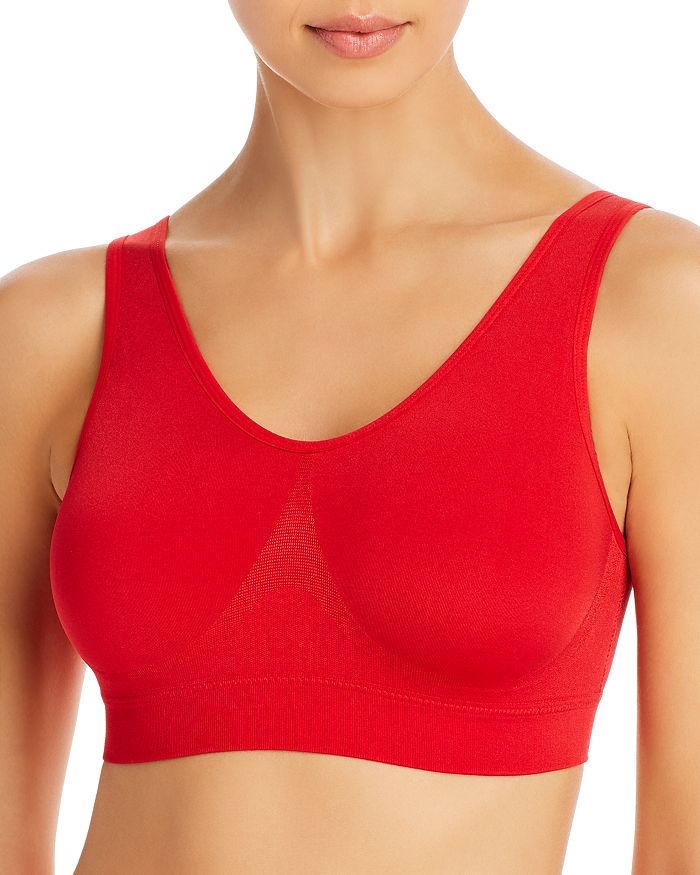 Wacoal B.smooth Wireless Padded Bralette In Barbados Cherry