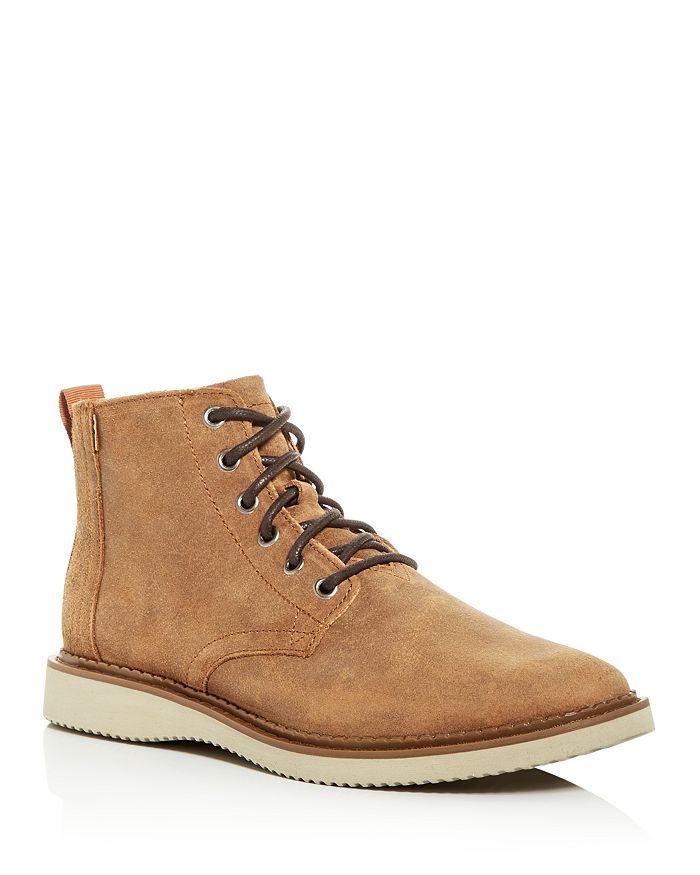 Toms Men's Porter Suede Boots In Natural