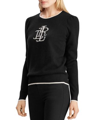 ralph lauren monogram sweater