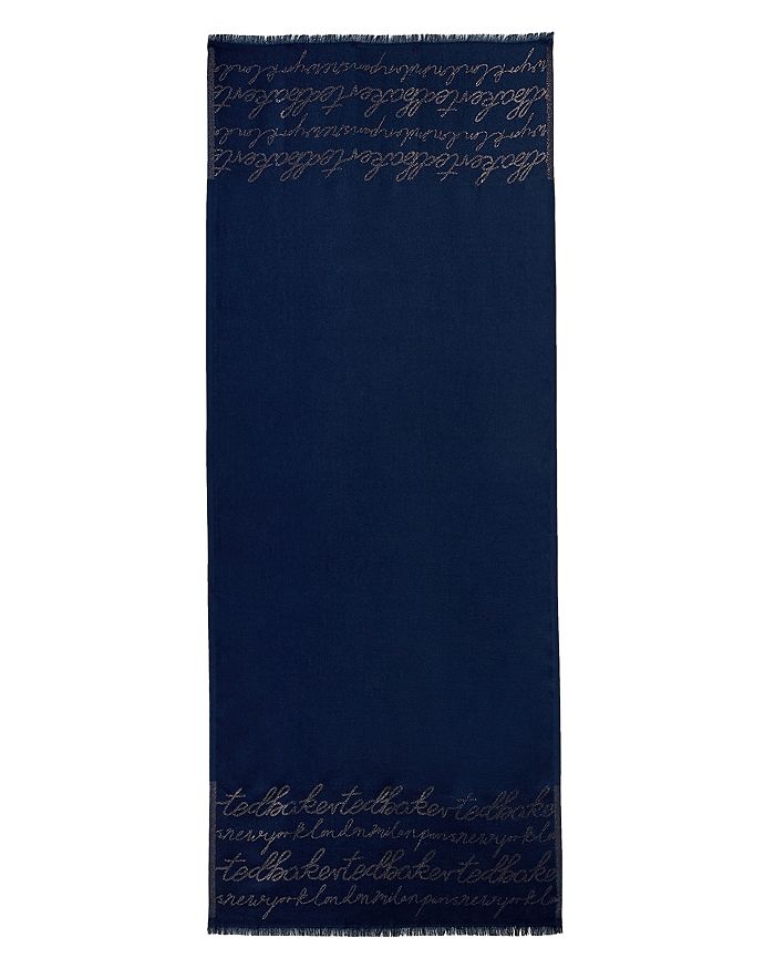 Ted baker sales monogram scarf