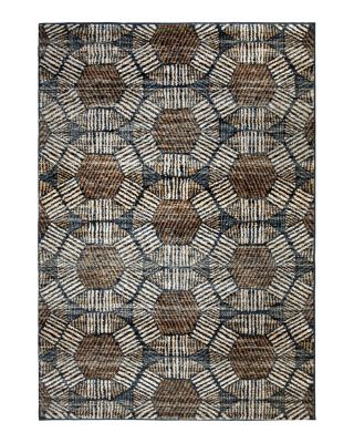 Palmetto Living - Orian Adagio Textured Penny Area Rug, 5'1" x 7'6"