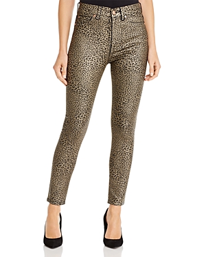 7 FOR ALL MANKIND HIGH-WAISTED ANKLE SKINNY JEANS,AU8693930A