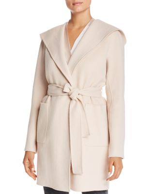 elie tahari wrap coat