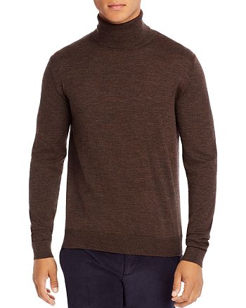 The Kooples Merino Wool & Cashmere Turtleneck Sweater | Bloomingdale's