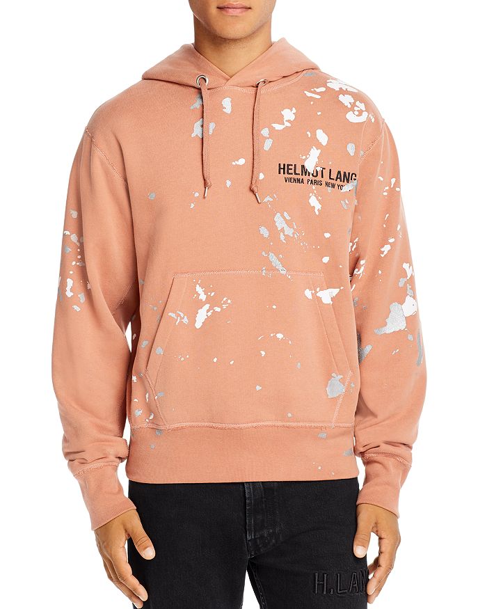 Helmut lang hoodie paint splatter best sale