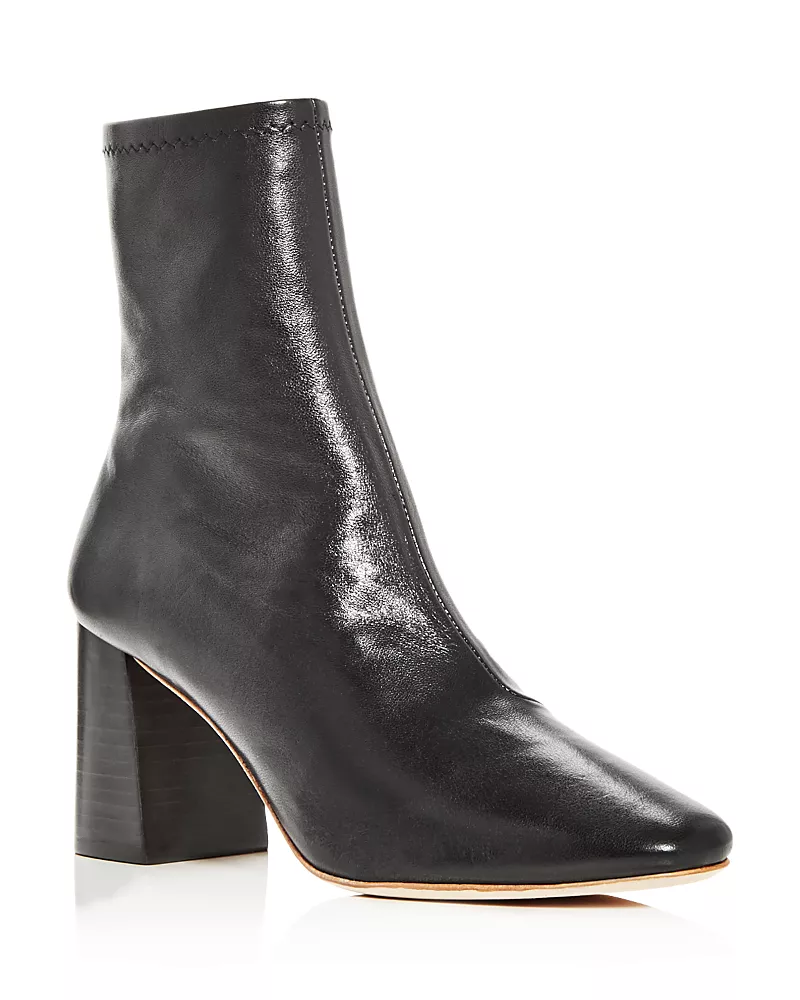 Loeffler Randall Woman's Elise Block Heel Booties