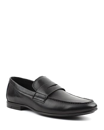Gordon Rush Men's Connery Leather Moc Toe Penny Loafers | Bloomingdale's