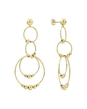 LAGOS - 18K Yellow Gold Caviar Gold Chandelier Earrings
